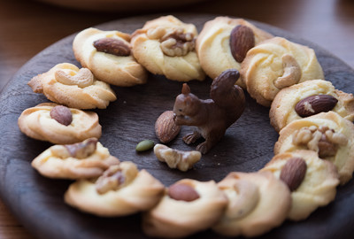 いろんな木の実のクッキー